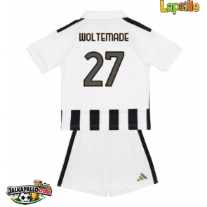 Juventus Nick Woltemade #27 Kotipaita Lapsille 2026-27 Lyhythihainen (+ shortsit)